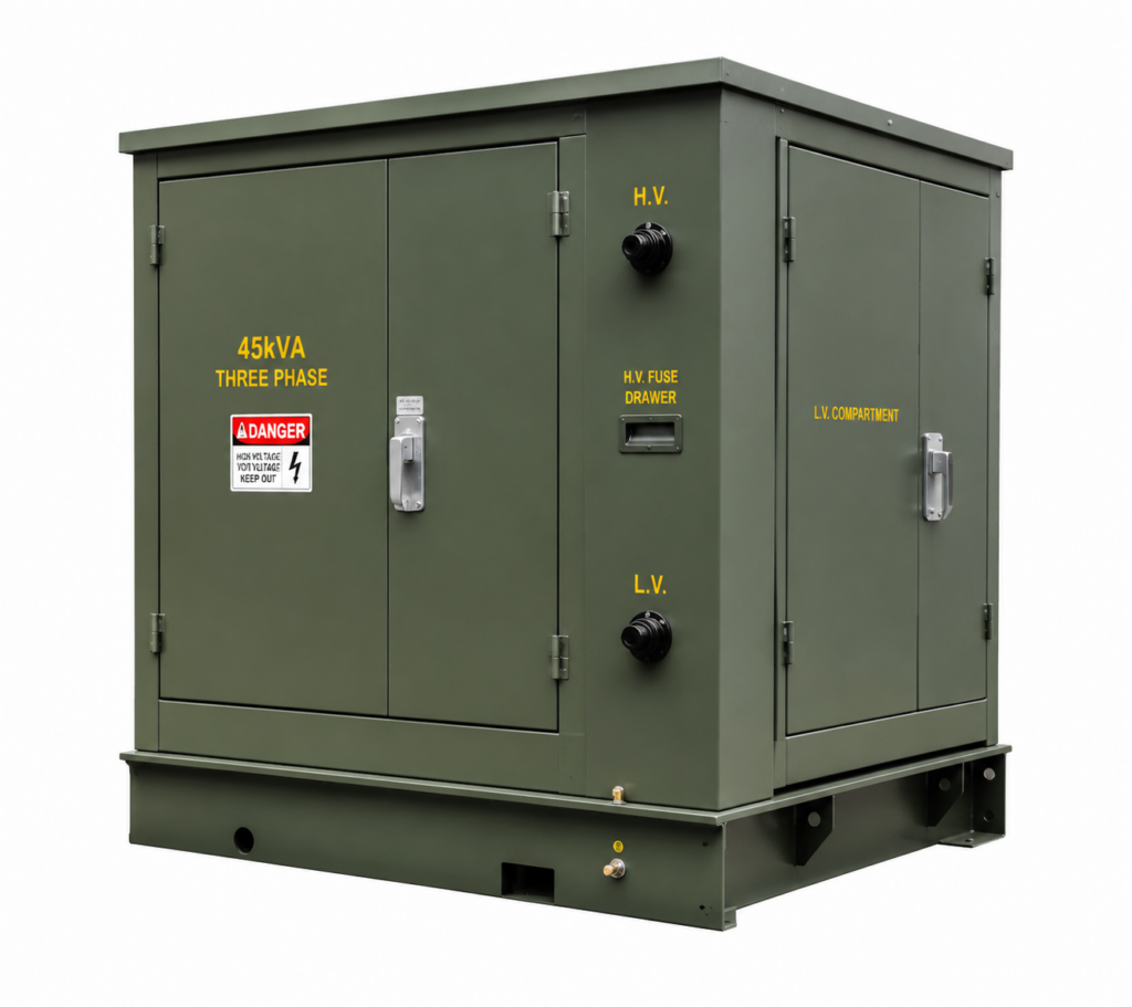 45kVA Three Phase Pad Mounted Transformer