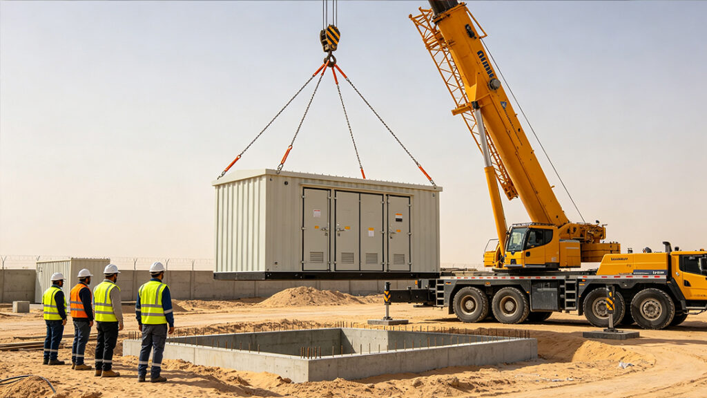 Saudi EPC Project Power Distribution Equipment Selection: Prefabricated Substation and Transformer Solutions for High-Temperature Environments(images 5)