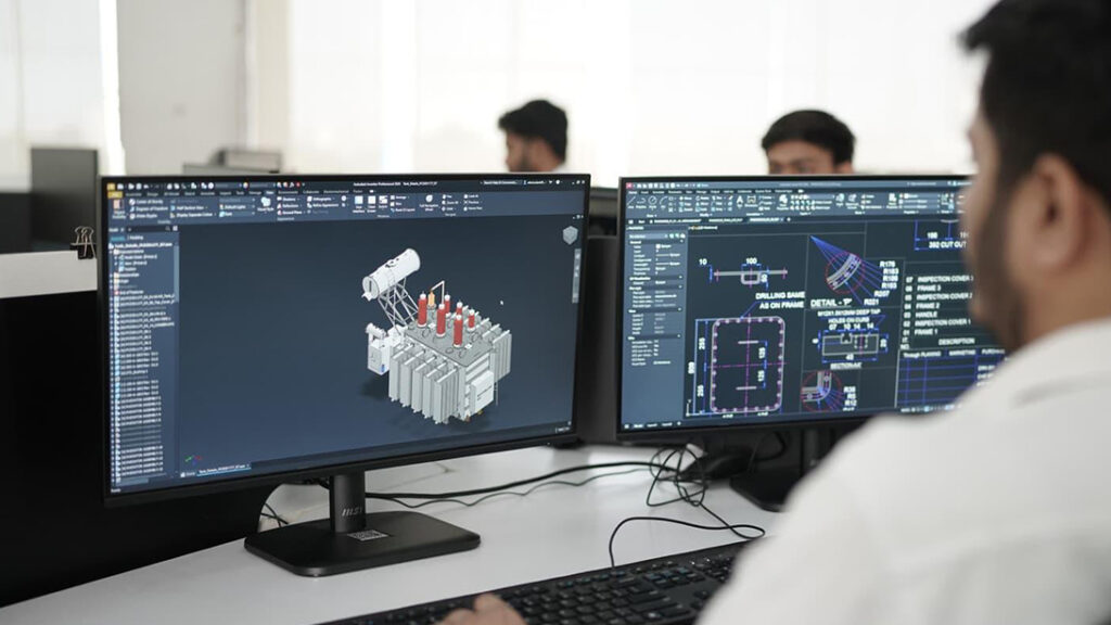 Transformer engineering review and factory acceptance test preparation