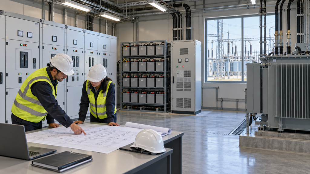 Substation Auxiliary Power Design for EPC Proje... Substation Auxiliary Power Design for EPC Proje...